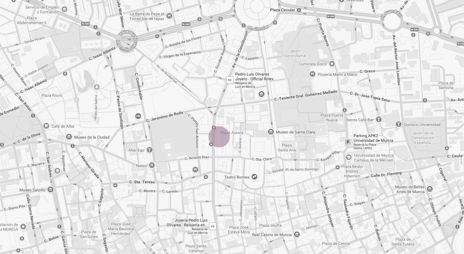 localizacion DESPACHO EN EDIFICIO GALERÍAS