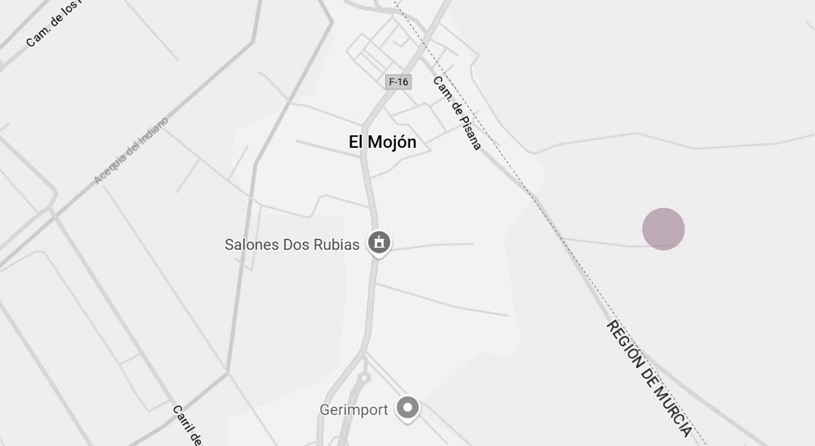 localizacion VIVIENDA CON PARCELA EN EL MOJÓN