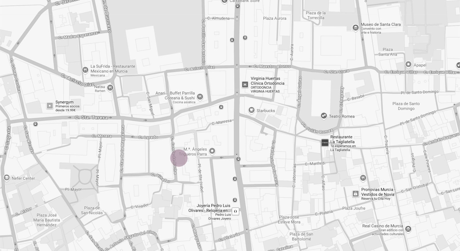 localizacion ESPACIO PARA TRASTEROS O ALMACÉN JUNTO A PLAZA SANTA ISABEL